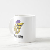Mug French Horn Funny Music Instrument Pun (Devant gauche)