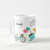 Mug French Paris et ses cadeaux thématiques pour elle  (Devant gauche)