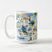 Mug French Riviera Tropical Palm Trees (Gauche)