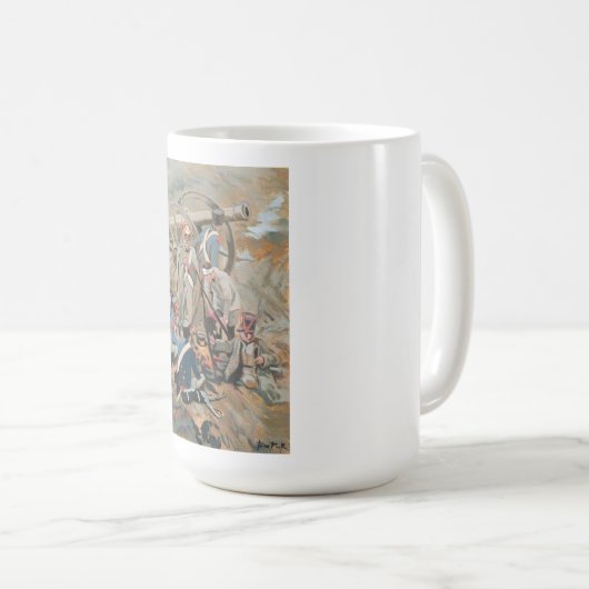 Mug French soldier (Devant droit)