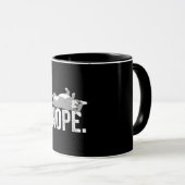 Mug Frenchie blindée - Attitude non droite (Devant droit)