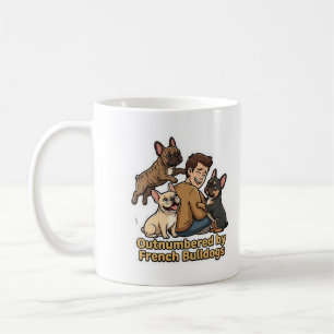 Mug Frenchie Chaos Drôle de Taureau Français Amateur d