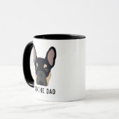 Mug Frenchie Dad Black et Tan French Bulldog (Devant gauche)
