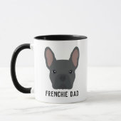Mug Frenchie Dad Blue French Bulldog (Gauche)