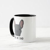 Mug Frenchie Dad Blue French Bulldog (Devant gauche)