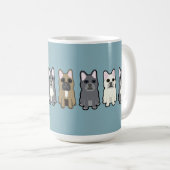 Mug Frenchie Friends (Devant droit)