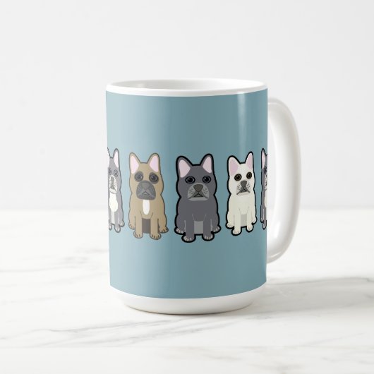 Mug Frenchie Friends (Devant droit)
