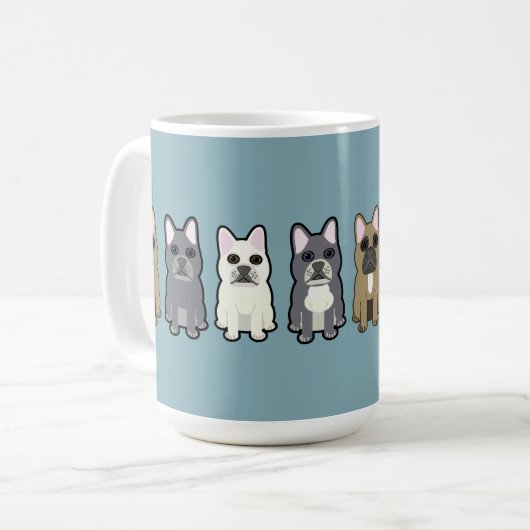 Mug Frenchie Friends (Devant gauche)