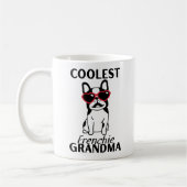 Mug Frenchie Grandma la plus froide, Funky French Bull (Gauche)