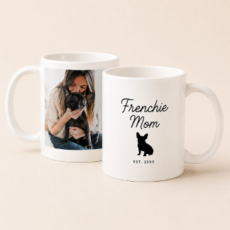 Mug Frenchie Maman | Photo personnalisé de la mère d'u