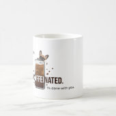 Mug Frenchie Mom 99 Percent Caffeinated Funny Coffee D (Centre)