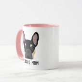 Mug Frenchie Mom Black et Tan French Bulldog (Devant gauche)