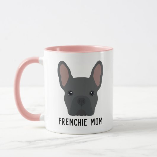 Mug Frenchie Mom Blue French Bulldog (Gauche)
