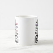 Mug Frenchie Mom I Work Hard So My Frenchie Better Lif (Centre)