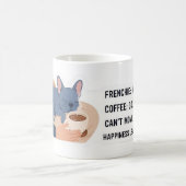 Mug Frenchie Napping Coffee Cold Funny French Bulldog (Centre)