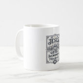 Mug Fréquence d'onde sonore de Jésus Fréquence d'onde (Devant gauche)
