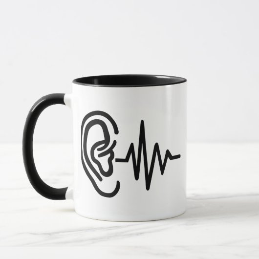 Mug Fréquence d'oreille (Gauche)