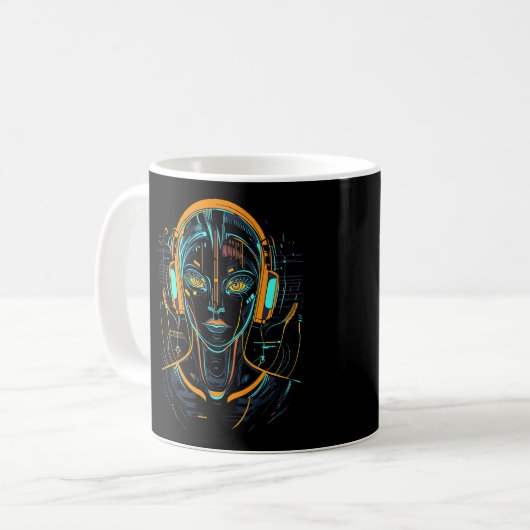 Mug Fréquence Neuronale (Devant gauche)