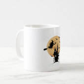Mug Frequent Flyer Witch Halloween T-Shirt Perfect (Devant gauche)