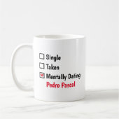 Mug Fréquenter mentalement Pedro Pascal Personnaliser (Gauche)