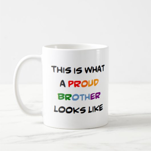 Mug frère. (Gauche)
