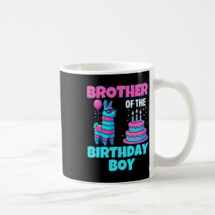 Mug Frère Anniversaire Garçon Lama Pinata Fête Famille