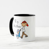Mug Frère avec le petit frère (Devant gauche)