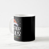 Mug Frère Claus Jeu Lumières Pyjama de Noël Matchine (Devant gauche)