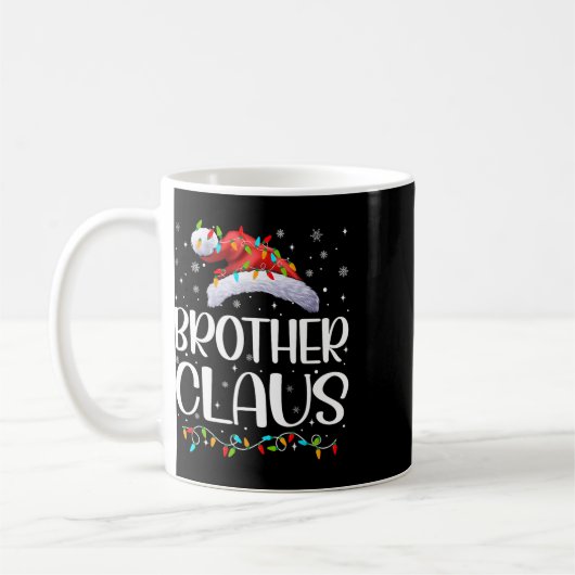 Mug Frère Claus Jeu Lumières Pyjama de Noël Matchine (Gauche)