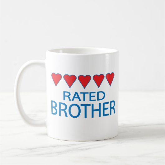 Mug Frère de cinq cœurs (Gauche)