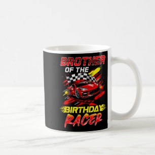Mug Frère de la fête d'anniversaire de course de voitu