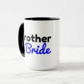 Mug Frère de la mariée (Devant gauche)