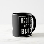 Mug Frère de la mariée Bachelor Matching Group Big (Devant droit)