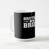 Mug Frère De La Mariée Don Pour Frère (Devant gauche)