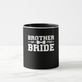 Mug Frère De La Mariée Don Pour Frère (Centre)