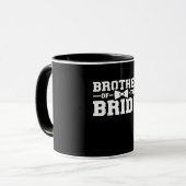 Mug Frère De La Mariée Don Pour Frère (Devant gauche)