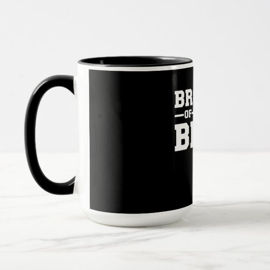 Mug Frère De La Mariée Don Pour Frère (Gauche)
