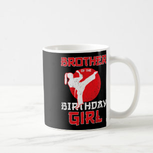 Mug Frère De L'Anniversaire Karate Taekwondo Girl Mart