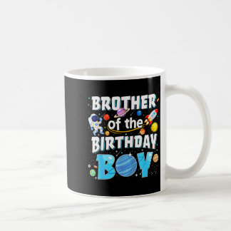 Mug Frère de l'astronaute garçon de la fête d'annivers