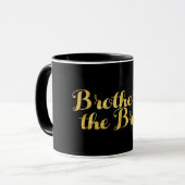 Mug Frère de l'or de jeune mariée (Devant gauche)