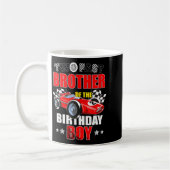 Mug Frère des deux rapides garçon de 2 ans de course c (Gauche)