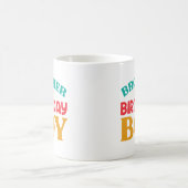 Mug Frère du garçon d'anniversaire (Centre)
