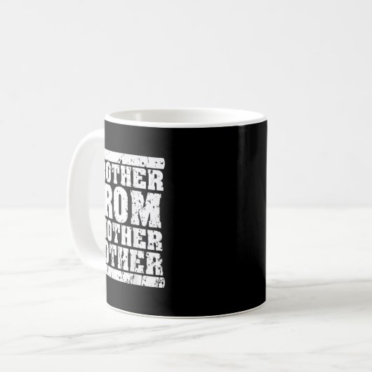 Mug Frère D'Une Autre Mère Amitié Citations Dist (Devant gauche)