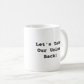 Mug Frère Eric Pour La Coupe Du Président De L'Union (Devant droit)