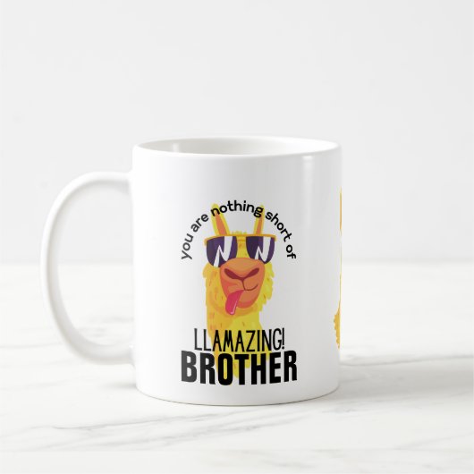 Mug FRÈRE FUNNY Vous N'Êtes Rien Moins Extraordinaire (Gauche)