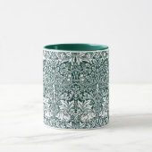 Mug Frère Rabbit Motif vert William Morris (Centre)