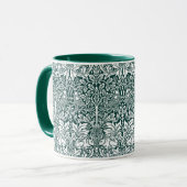 Mug Frère Rabbit Motif vert William Morris (Devant gauche)