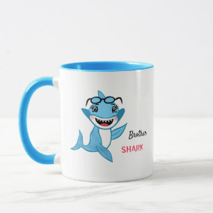 Mug Frère Requin Famille Requin Heureuse
