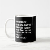 Mug Frère Trouve Cher Essayé J Frère (Gauche)