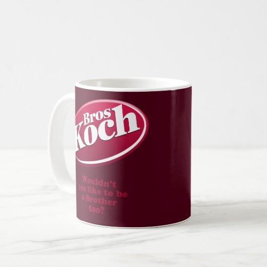 Mug Frères de Koch (foncés) (Devant gauche)